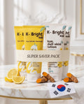 K-Bright Korean Kids Glow Bundle – 2 Face Wash + 2 Lotions